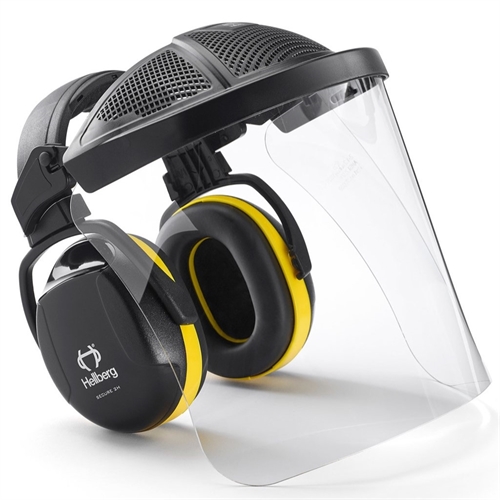 Secure 2H PC høreværn + visir